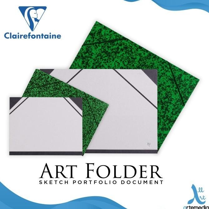 

HARGA DISKON Clairefontaine Art Folder Sketch Portfolio Document Map Kertas