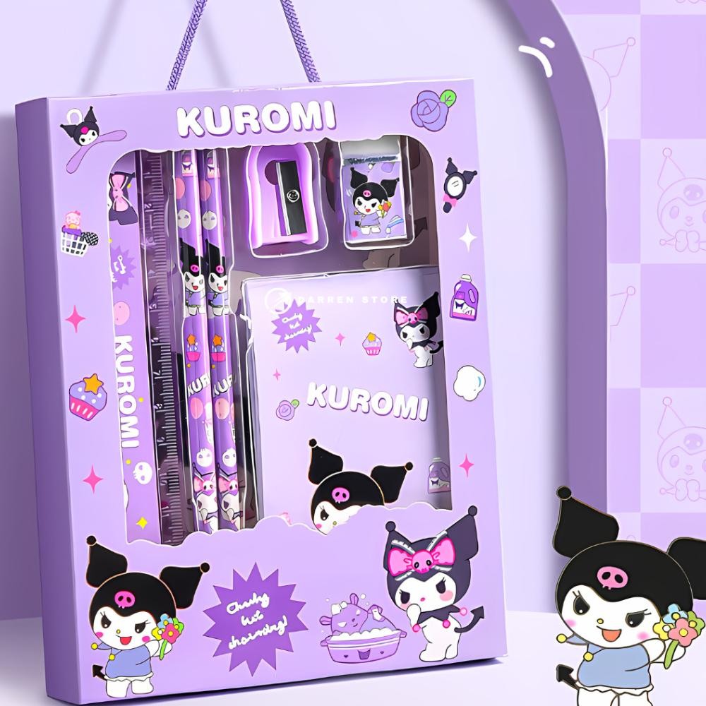 

Waktu Terbatas Set Alat Tulis Anak Sekolah Karakter Sanrio 7 In 1 8015