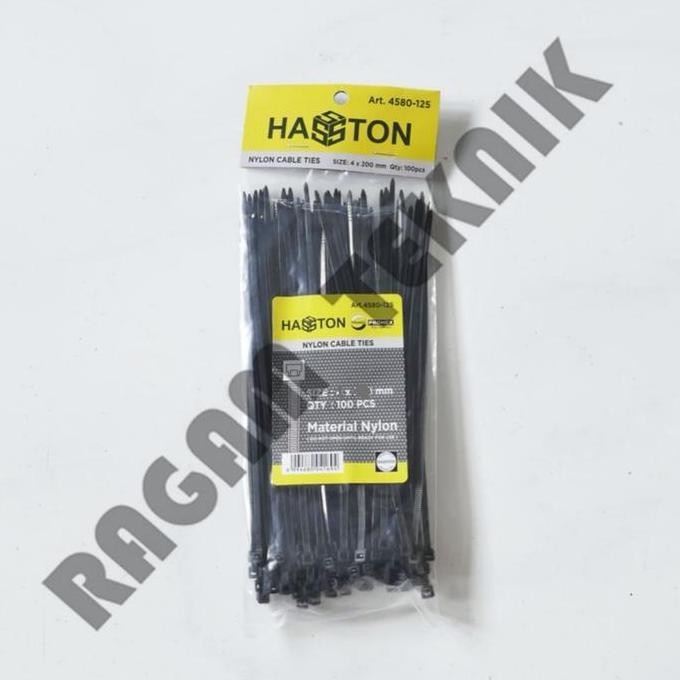

HRG DISKON cable ties kabel tis hasston prohex hitam 30 cm 300 mm tali rivet ikat