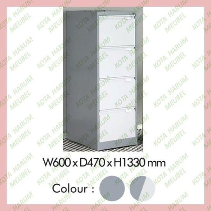 

BRG BARU filing cabinet besi 4 laci frontline fcd 4a bukan vip lion brother