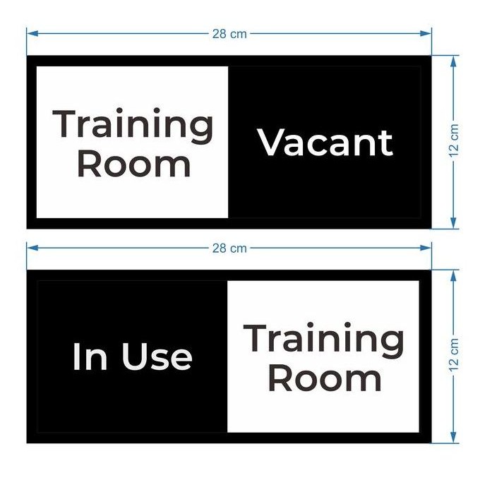 

TERMURAH Sign Ruang Meeting Slide - In Use / Vacant - Akrilik