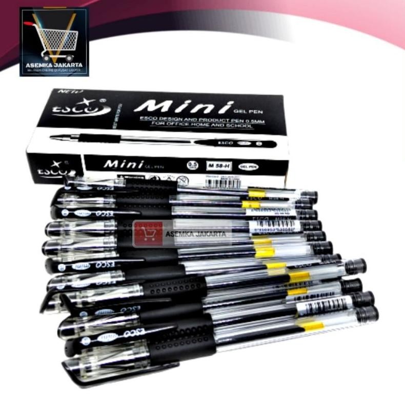 

Rekomendasi [Aj] Bolpen Pulpen Mini Esco Mini Gel Grosir 12Pcs
