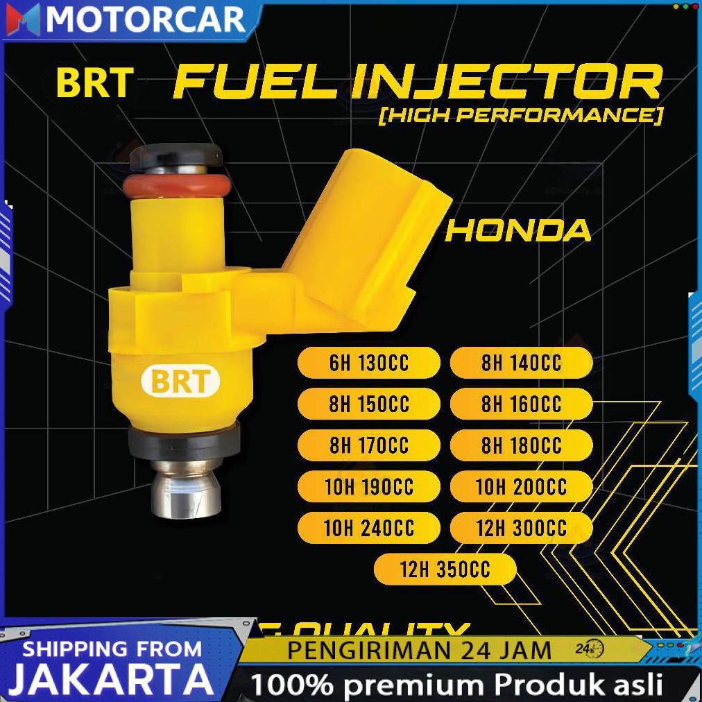 NEW Injektor HONDA CPO BRT Racing PCX Beat Vario 110 125 150 160 CB150 CBR Sonic Supra GTR Genio Sco