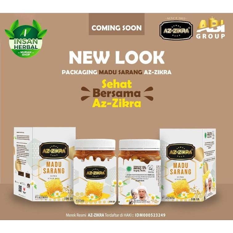 

Madu Azzikra - Madu Sarang 500Gr Kemasan Terbaru
