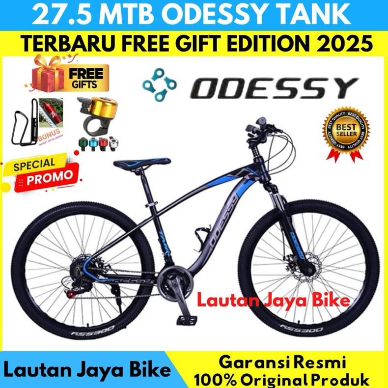 Sepeda Gunung 27.5 MTB ODESSY TANK Rem Discke Operangigi New
