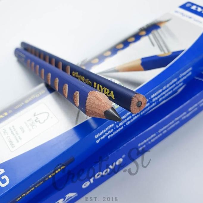 

Hot Sale !!! Lyra Groove Pensil Anak Segitiga Junior Triangular Pencil (1 Pcs)
