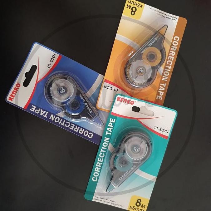 

Termurah !!! Kenko Tip Ex Kertas Correction Tape Ct-802N 8 Meter