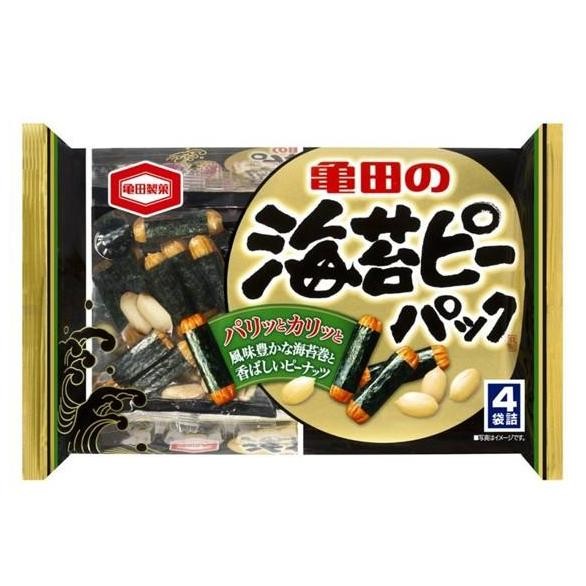 

&<&<&<&] KAMEDA SEIKA NORI PEA rice CRACKERS japan 89gr