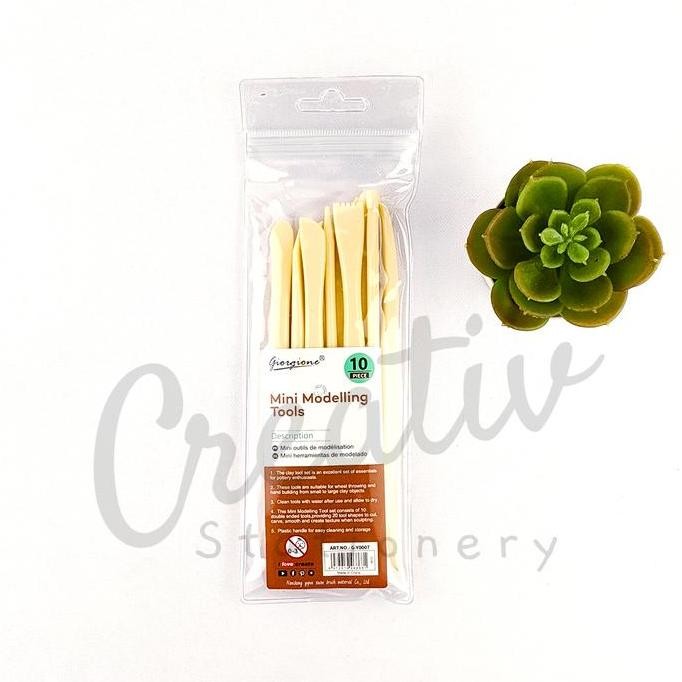 

Segera Miliki !!! Giorgione Mini Modelling Clay Tools Alat Ukir Tanah Liat Set 10 Pcs G-Y0007