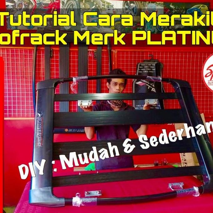 Paket Roofrack Platinum Untuk Toyota All New Rush - Asli