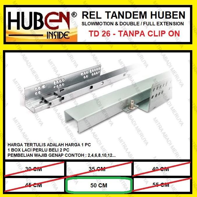 Rel Laci Tandem HUBEN 50 cm Rel Tandem HUBEN TD-26