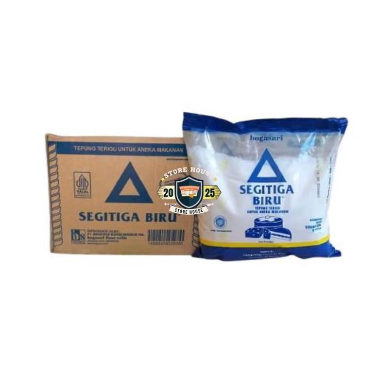 

READY STOCK Terigu Segitiga Biru 1 Dus | 20 pcs (500gram)