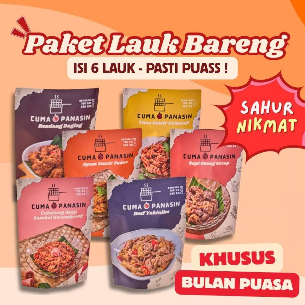 

TERMURAH Paket Lauk Bareng Cuma Panasin - Makanan Halal Frozen Siap kirim