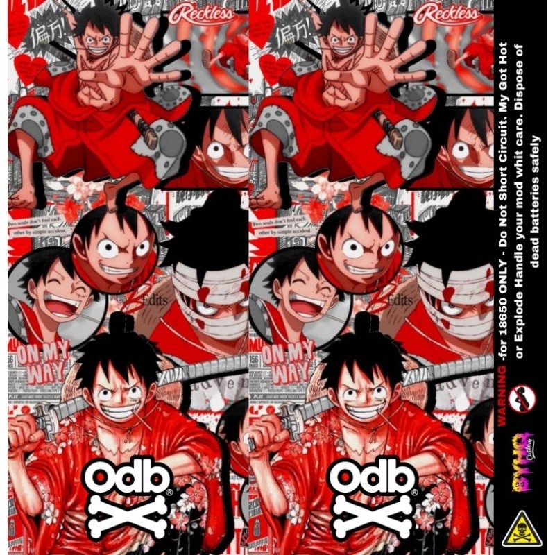 

Terlaris Stiker Bateray Odb 18650 Garskin Premium Not Casing Bisa Custom *Promo*