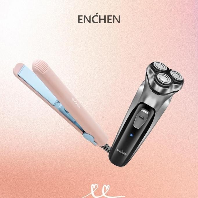 Grosir Enchen Blackstone Electric Shaver + Enchen Eh1002 Hair Straightener