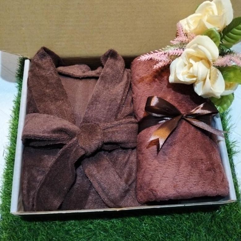 (oke_baby)kado pernikahan kimono couple/Hampers wedding / Hampers Handuk Kimono Mandi / Seserahan Ha