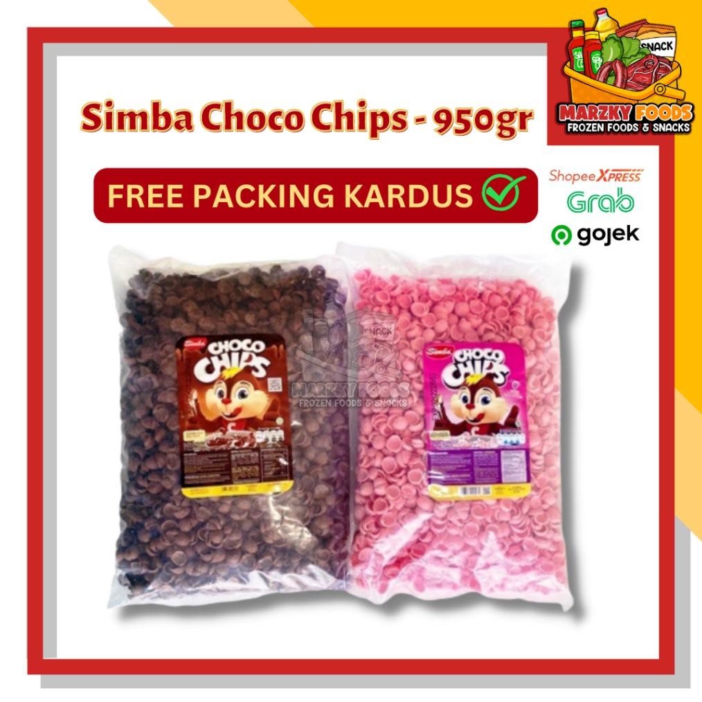 

READY STOK SIMBA Choco Chips 950gr Choco Crunch Koko Krunch Cokelat Strawberry Sereal Siap kirim