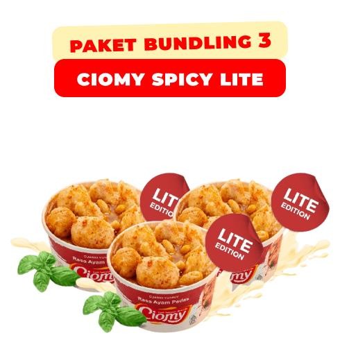 

READY STOK CIOMY - Bundling 3 Cuanki Spicy Cup Lite Siap kirim