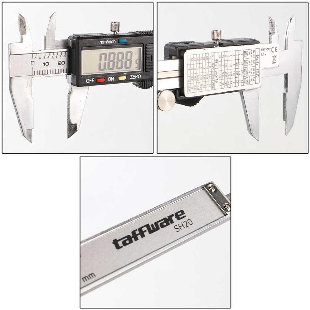 

TAFFWARE KALIPER SIGMAT PENGGARIS JANGKA SORONG DIGITAL LAYAR LCD - SH20
