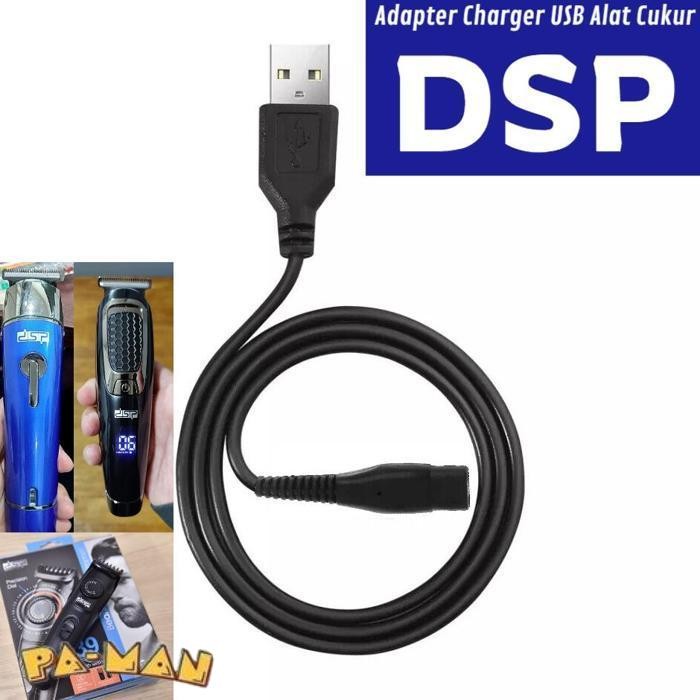 Promo Kabel Charger Usb Shaver Dsp Alat Cukur Rambut Hair Clipper Trimmer