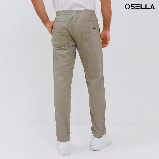 NEW [NEW] Osella Relaxed Waist Pants With Adjustable Drawstring 20874001 | Celana Panjang Pria