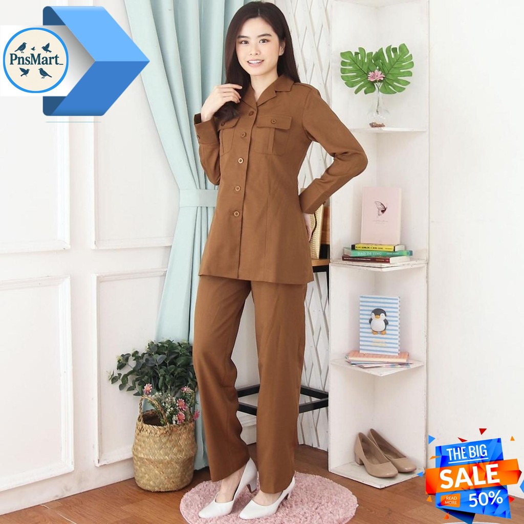 BLAZER WANITA / BAJU PDH PNS WANITA / SERAGAM PEMDA WANITA / BAJU PNS WANITA / BLAZER PNS / BAJU GUR