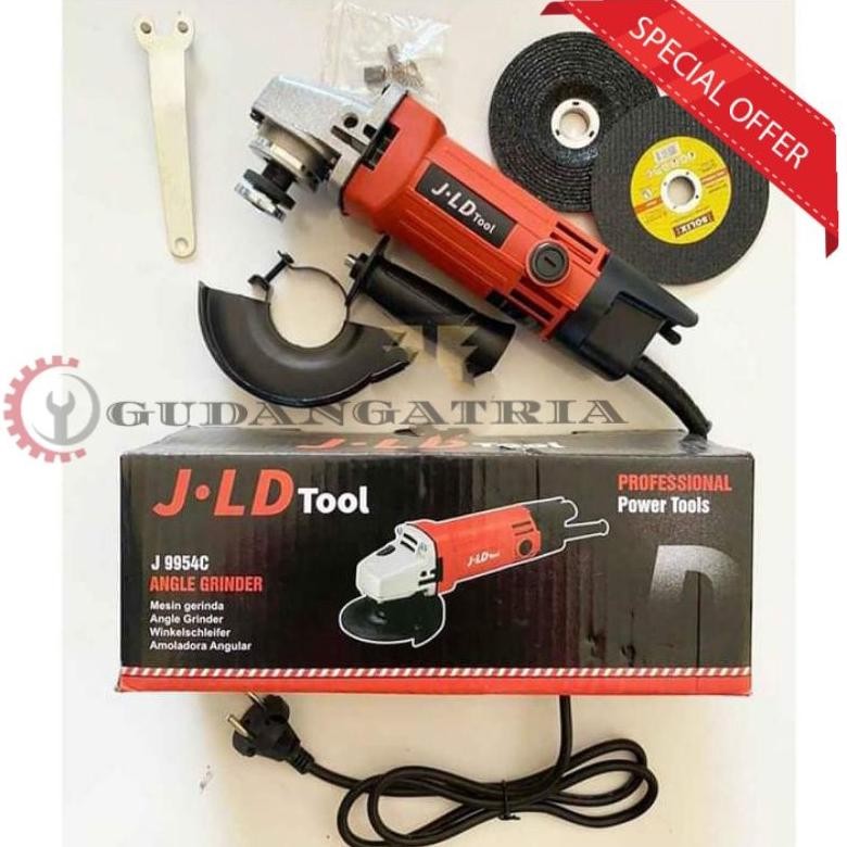 NEW Gerinda tangan listrik JLD J 9554 Gerinda tangan murah lengkap