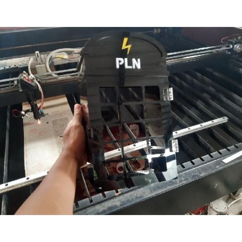 NEW Box Meteran Listrik PLN Token Prabayar Besar Bahan Akrilik | Box meteran Akrilik