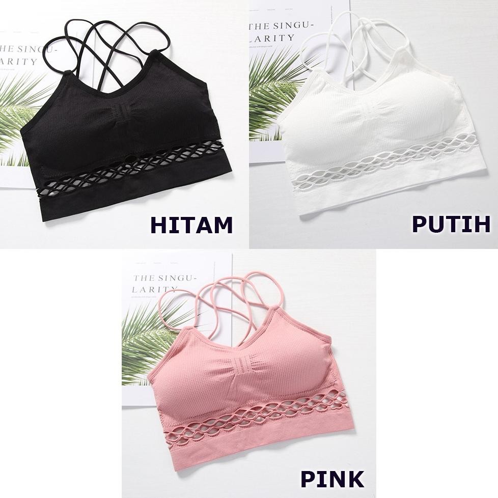 Ready Okey Beli Br010 Bra Bh Sport Yoga Fashion Bra Olahraga / Bra Wanita / Sport Bra Wanita Yoga
