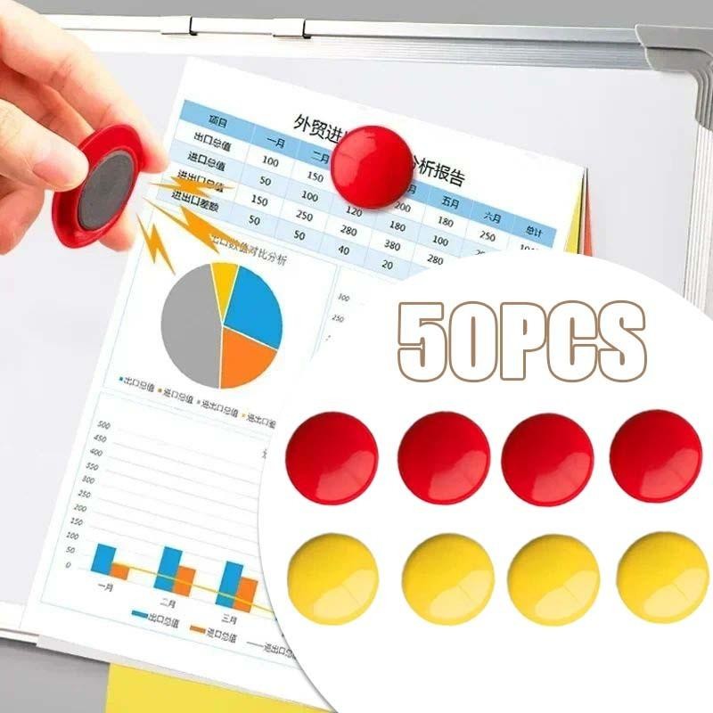 

1Pack Pin Magnet Pin Magnet Neodynium Magnetic Pin Whiteboard Magnet Papan Tulis Whiteboard Jepit Magnet