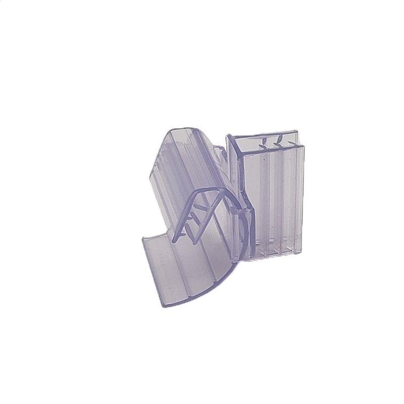 

10Pcs Wobbler Promosi Toko Penjepit Clip Pvc Clip On Pop Lengkung Clip On Penjepit Kertas Pamflet Media Promo Tipe Untuk Display Popcard