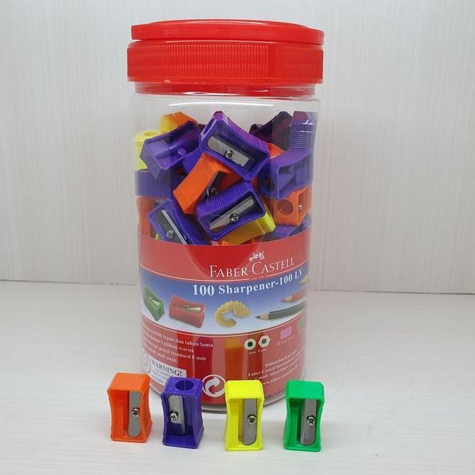 

Terlengkap !!! (1 Pcs) Faber Castell Faber-Castell Serutan Sleper Tangan Sharpener 100 Lv