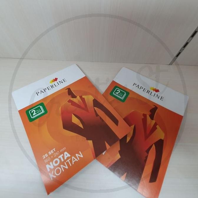 

Ready Stock !!! Paperline Nota Ncr 2 Ply Kecil Rangkap 15 X 21 Cm