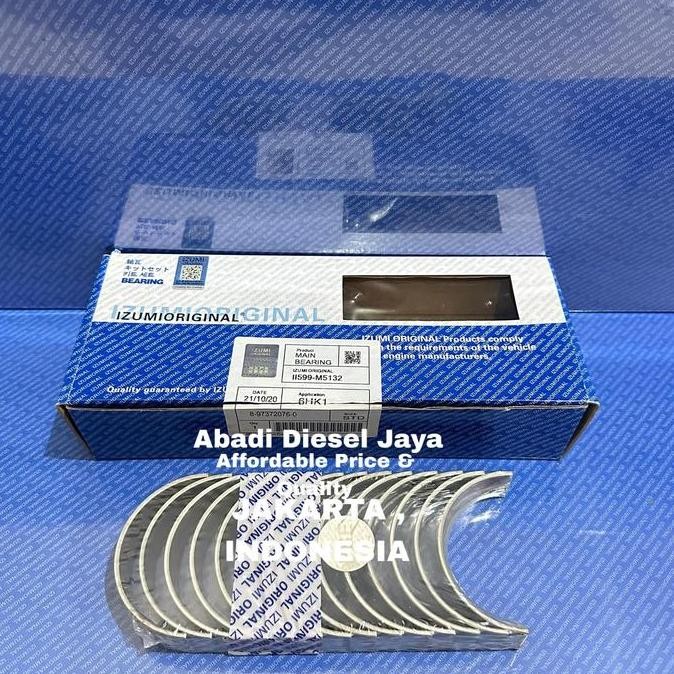 Main Bearing Metal Duduk Hitachi Zaxis 330 Zx330 Zaxis 330-5G Zaxis350 Harga Bersahabat