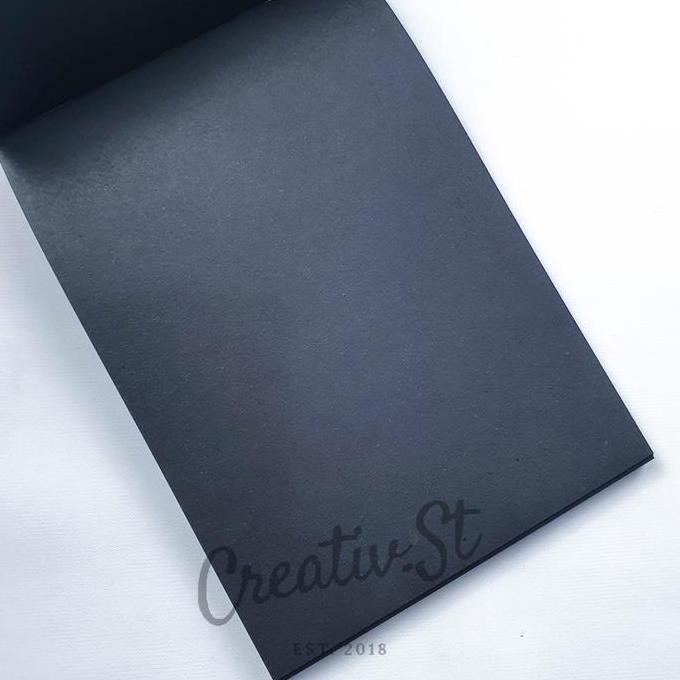 

Eksclusiv !!! Mont Marte Black Paper Sketch Pad A5 25 Sheet Msb0061 Buku Sketsa Kertas Hitam 15 Cm X 21 Cm