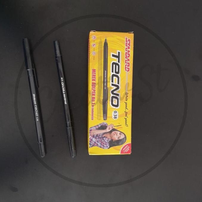 

New Collection !!! Standard Techno Bolpen Pena 0.38Mm Pulpen (1 Pcs)