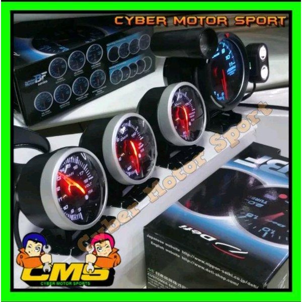 Tachometer Defi Bf Rpm Gauge. Tacho Meter Defi 15 Warna Lampu Led. Original Dan Terpercaya