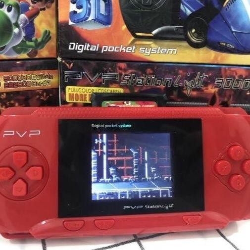 PVP 3 SLIM GAME NITENDO GAMEBOY  // MAINAN ANAK // KADO mario contra tank soccer circus Biru Games g