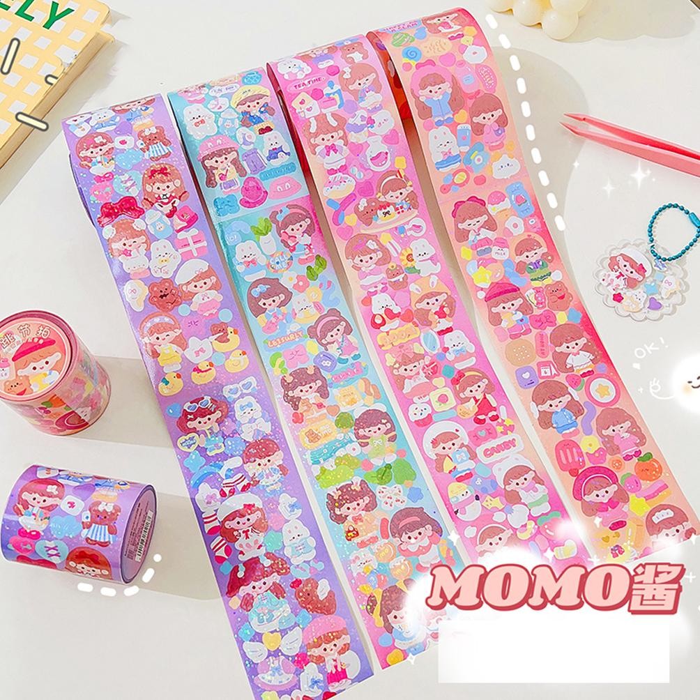 

''Terlaris" Sejahtera Selalu - Sticker Roll Ukuran Besar Tape Panjang 3 Meter Kartun Lucu Scrapbook Diy Label Loverstuff Murah