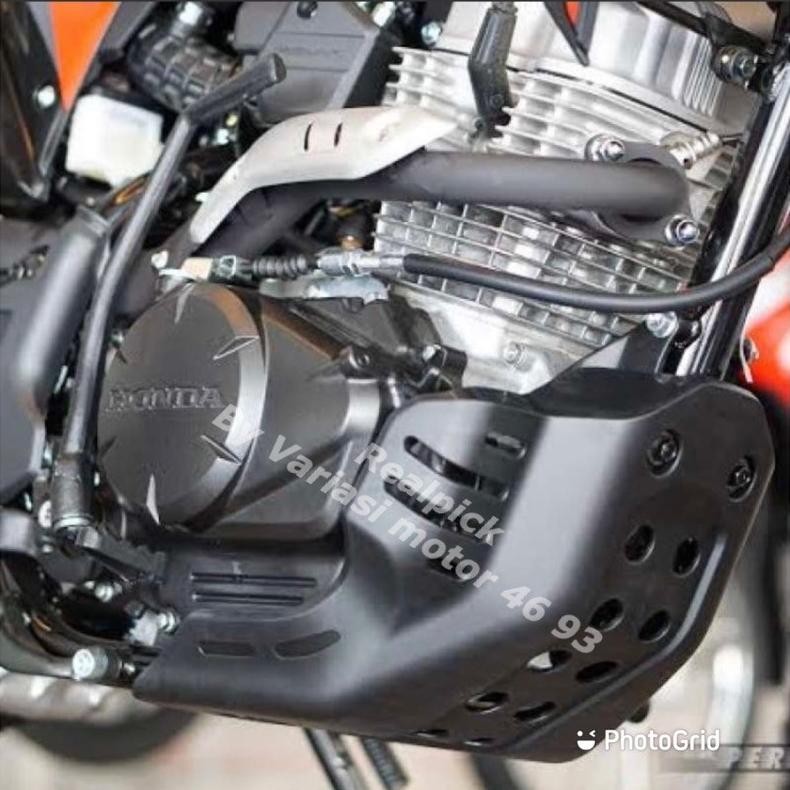 Promo Skid Plate Cover Mesin Crf 10L Tutup Bawah Mesin Crf 10L Pelindung Mesin Crf
