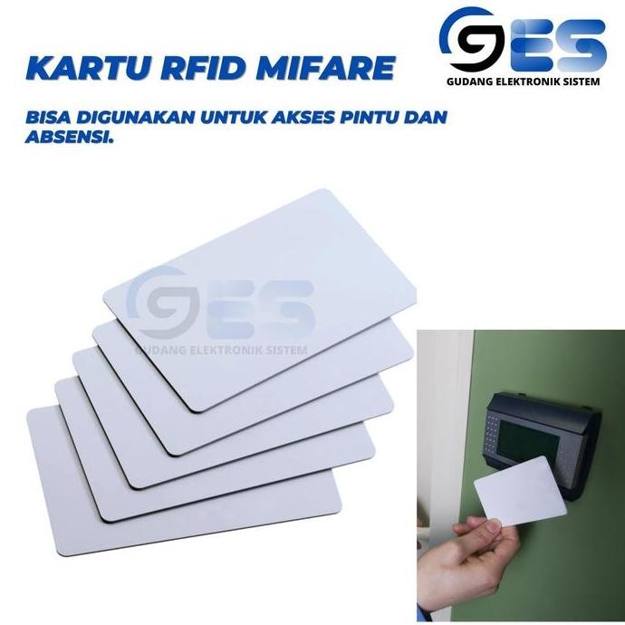 

KARTU AKSES PINTU RFID 13.56 MHZ CARD TAG KARTU ABSENSI MIFARE