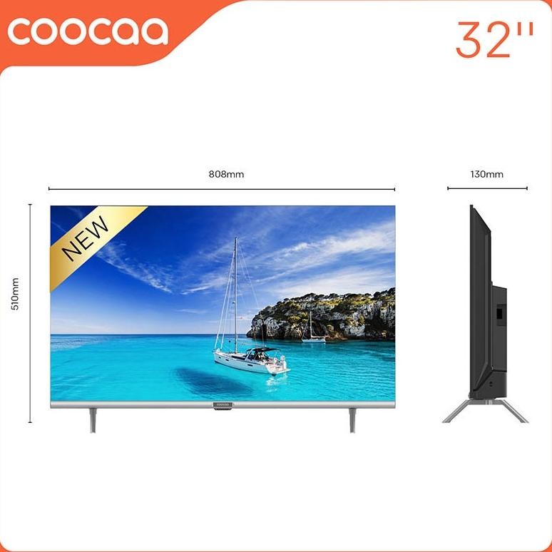 COOCAA 32 inch Digital Smart TV - OS Coolita - Digital TV - Wifi - Youtube (Model : Coocaa 32S3U)