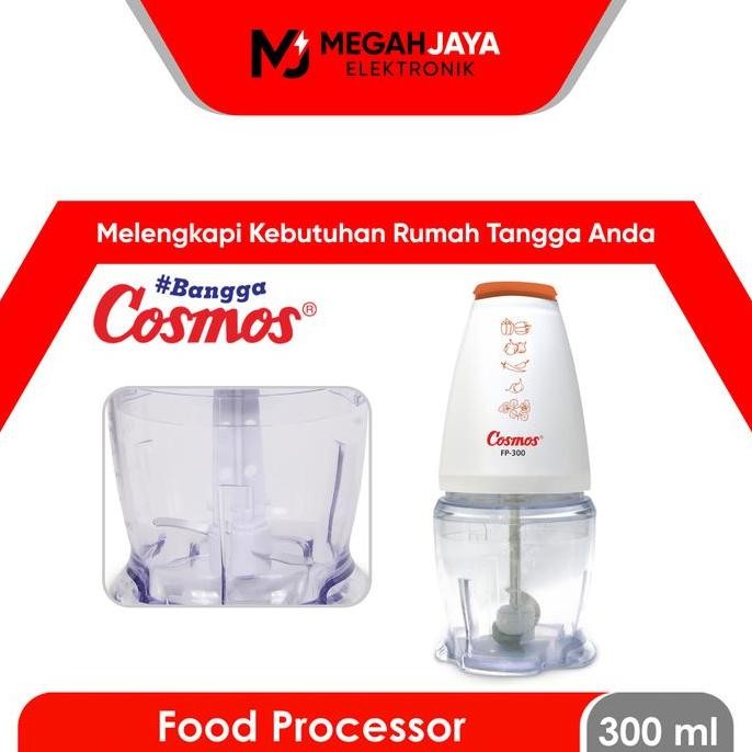 

Terlaris Cosmos Chopper Fp300 / Fp 300 / Fp-300 (Plastik / 0,3 Liter)