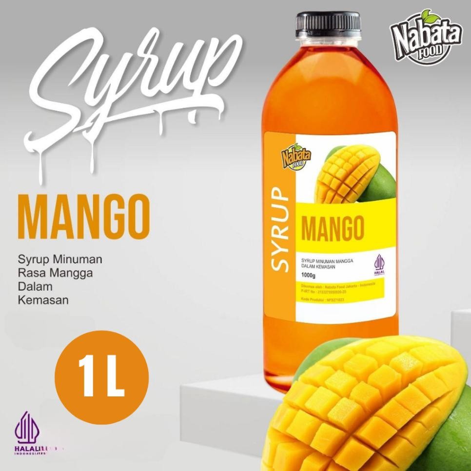 

Yrup Mango Nabata Drin 1 Ml Irup Raa Mangga 1 Liter