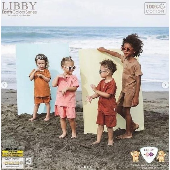 Promo Setelan Libby Polos Earth Series