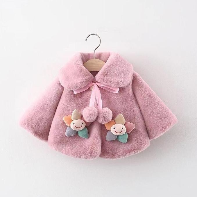 Sale Jaket Bayi Bulu Halus/ Jaket Bayi Bunga/ Jaket Lyme Jk5