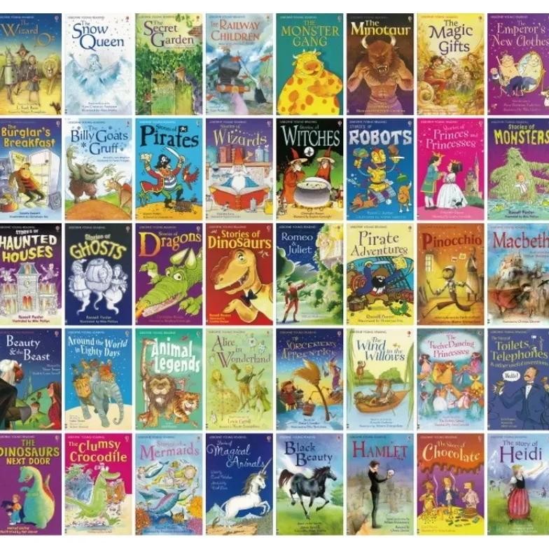 The Usborne 1st 2nd 3rd 4th Reading Collection Library English Picture Book Learning Education Help 