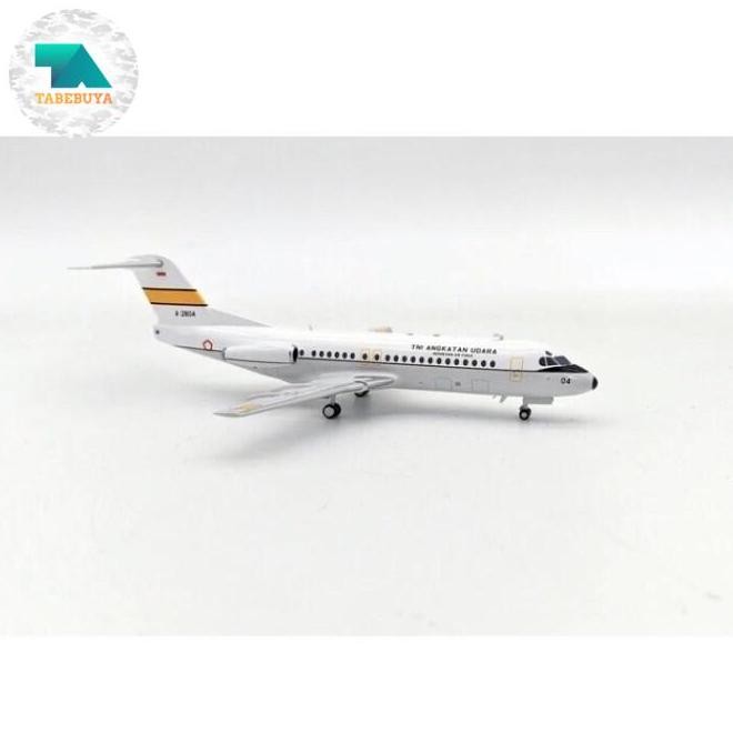 Diecast Pesawat Militer Fokker F28-4000 Tni Au Scale 1/200 By Mp4