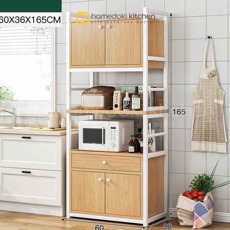 Homedoki Kitchen - Rak Microwave Rak Penyimpanan