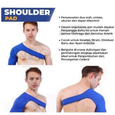 SALE Deker Penyangga Pundak Punggung Bahu Shoulder Pad Support